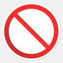 Recherche de permis autocollants Avertissement