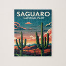 Recherche de saguaro puzzles Coucher de soleil