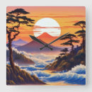 Recherche de lever de soleil horloges Japonais