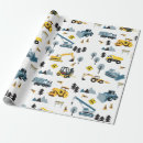 Recherche de chantier papier cadeau Excavatrice