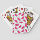 Recherche de motif pastèque de jeux de cartes Mignon