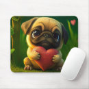 Recherche de adorable chien tapis souris Saint valentin