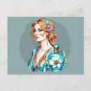 Recherche de bouteille de parfum cartes postales Vintage