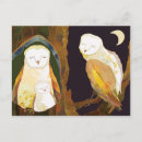 Recherche de famille de hibou cartes postales Chouette
