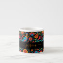 Recherche de motif mexicain tasses Floral
