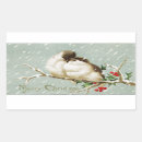 Recherche de oiseau de noël autocollants Vintage