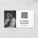 Recherche de portrait cartes visite Entreprise