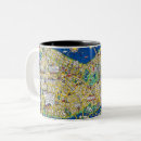 Recherche de vieille ville tasses Vintage
