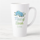 Recherche de fleurs bleues tasses Demoiselle d'honneur