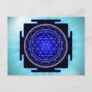 Recherche de yantra sri cartes postales Symbole