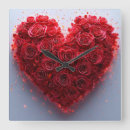 Recherche de pétales roses horloges Romantique