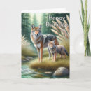 Recherche de coyote vœux cartes Nature