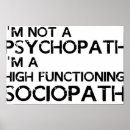 Recherche de psychopathe posters Sociopathe