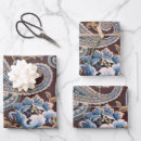 Recherche de paisley papier cadeau Vintage