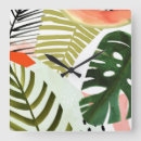 Recherche de jungle horloges Feuilles tropicaux