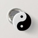 Recherche de symbole chinois badges Yin