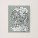 Recherche de dragons puzzles Reptile