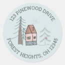 Recherche de nouvelle adresse autocollants Changement d'adresse