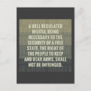 Recherche de deuxième amendement cartes postales Légitime défense