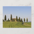 Recherche de pienza cartes postales Val d'orcia
