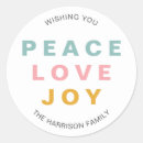 Recherche de peace love joy autocollants Simple