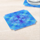 Recherche de sans ailes dessous de verres Bleu