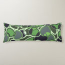 Recherche de motif vert v coussins Abstrait