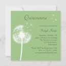 Recherche de 15ème de quinceanera anniversaire invitations Vert