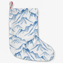 Recherche de montagne chaussette de noël Motif