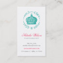 Recherche de couronne vintage cartes visite Girly