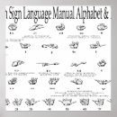 Recherche de alphabet de langue des signes posters Graphique