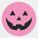 Recherche de visage citrouille halloween autocollants Mignon