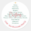 Recherche de naissance de jésus christ autocollants Religieux