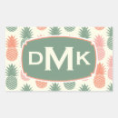 Recherche de motif ananas autocollants Hawaïen