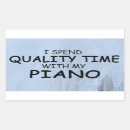 Recherche de pianiste autocollants Étudiant en piano