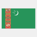 Recherche de turkmène autocollants Drapeau du turkménistan
