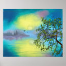 Recherche de arbre de coucher du soleil posters Lac