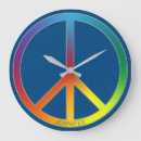 Recherche de liberté horloges Bleu