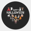 Recherche de chien vampire autocollants Citrouille