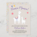Recherche de llama baby shower invitations Mignonette