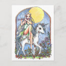 Recherche de licorne cartes postales Lune