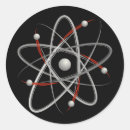 Recherche de physique nucléaire autocollants De