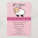 Recherche de moutons invitations Baby