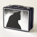 Recherche de silhouette chat aliments conservation Noir