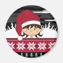 Recherche de elfe fille magnets Hiver