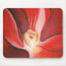Recherche de orchidée rouge tapis souris Floral