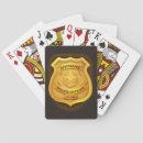 Recherche de agent jeux de cartes Policier