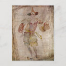 Recherche de clown cartes postales Aquarelle