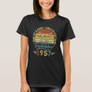 Recherche de légende depuis 1957 tshirts Septembre