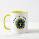 Recherche de tournesol bleu tasses Bleu et jaune